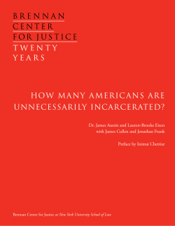 HOW MANY AMERICANS ARE UNNECESSARILY INCARCERATED?