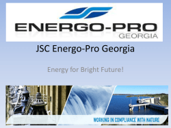 JSC Energo-Pro Georgia