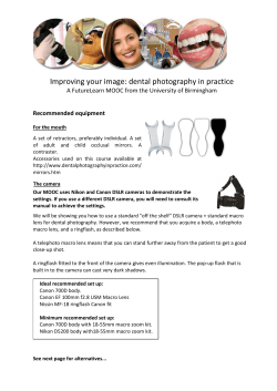 Improving your image: dental photography in practice