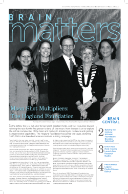 Sept 2014 BrainHealth_Newsletter_FINAL.indd