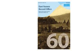 East Sussex Record Office