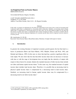 An Empirical Note on Factor Shares