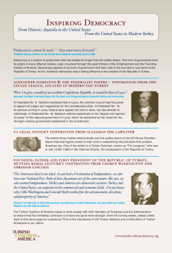 Inspiring Democracy - Turkish Coalition of America