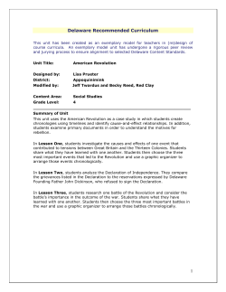 Delaware Model Unit Gallery Template