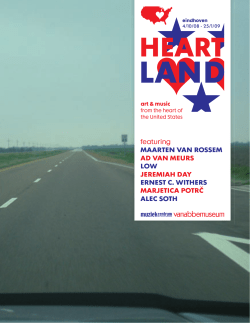 featuring maarten Van rossem ad Van meurs loW