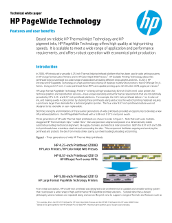 PageWide Technology