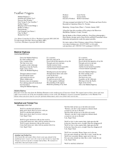 Get the lyrics! - D`Arcy Wickham