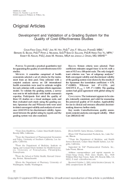 Original Articles - EbM