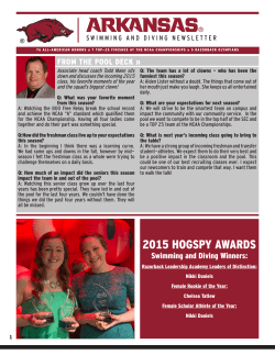 2015 hogspy awards - Arkansas Razorbacks