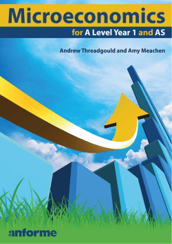 The Economic Problem