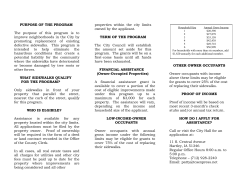 HOW DO I DECIDE WHAT WORK IS NEEDED, AND HOW DO I