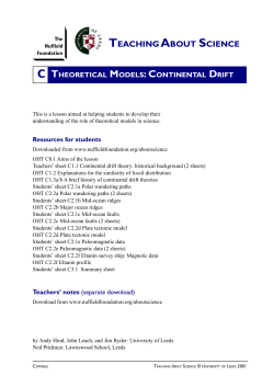 C DRIFT - Nuffield Foundation