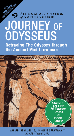 Retracing The Odyssey through the Ancient