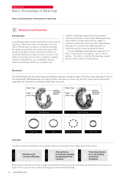 Basic Knowledge of Bearings