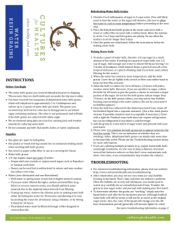 instructions troubleshooting