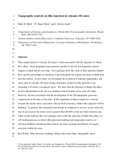 Topographic controls on dike injection in volcanic rift zones