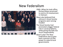 The Nixon Administration