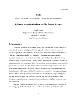 8. Best Explanation General
