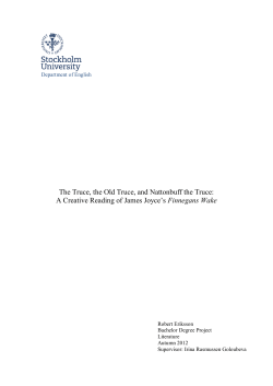 The Truce, the Old Truce, and Nattonbuff the Truce