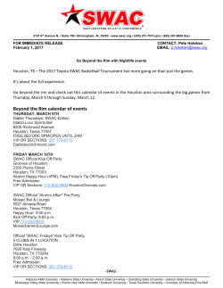 SPORTS RELEASE