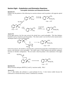 Section Eight &ndash; Substitution and Elimination