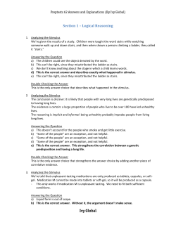Logical Reasoning Answers