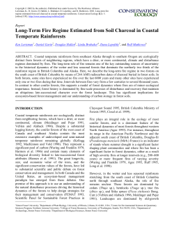 Long-Term Fire Regime Estimated From