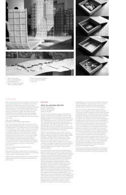 After a sequence of studies at one-quarter inch and one