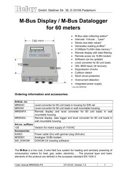 MR004FA/DL - Relay GmbH