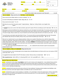 Important! Please read, initial and sign&hellip; ______ I