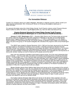 CONGRATULATIONS to Mazzen Shalaby for your selection as