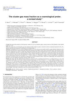 The cluster gas mass fraction as a cosmological probe: a revised study