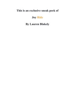 JoyRideSneakPeek