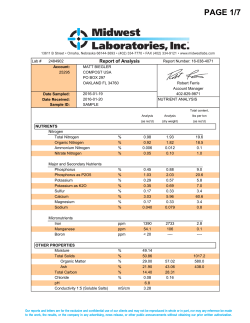 PAGE 1/7 - Southeast Soils