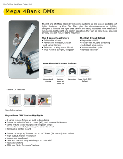 Kino Flo Mega 4Bank Select Product Detail