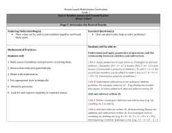 Stage 1 - Mount Laurel Schools