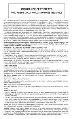 Purchase Security and Extended Protection Insurance