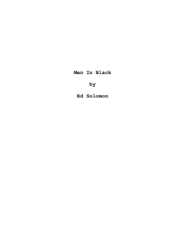 Men In Black - Movies