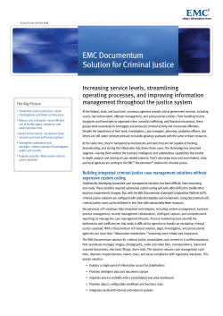 H3993.3_EMC Documentum Solution for Criminal Justice Solution