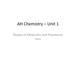 3.Shapes of Molecules