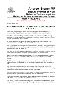 Best new Aussie ICT technology talent announced for Tech 23