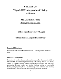 Independent Living for Community Inclusion I