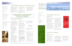 News and Events - Fauquier County Public Library