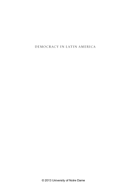 democracy in latin america