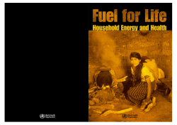 Household Energy and Health