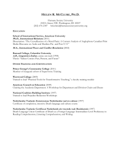 Helen R - American University