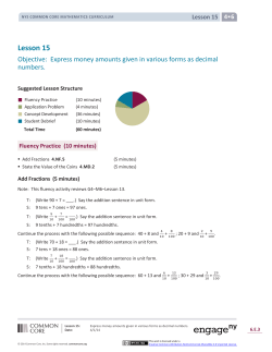 Lesson 15 - EngageNY