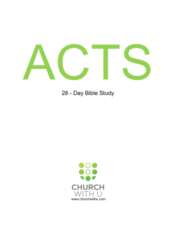 28 - Day Bible Study