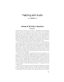 Teaching with Audio