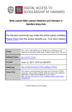 Bible Leaves! Bible Leaves! Hellenism and